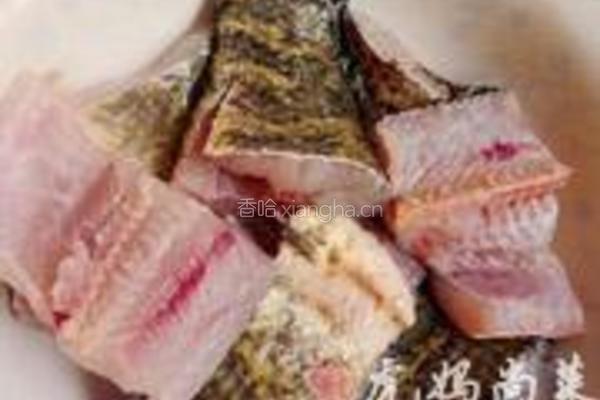 红烧黑鱼的做法图解1