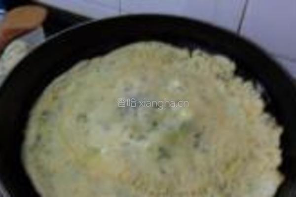 海苔鸡蛋饼的做法图解5
