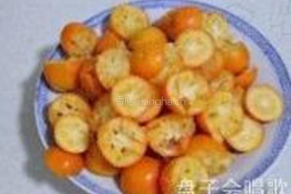 自制金桔酱的做法图解4