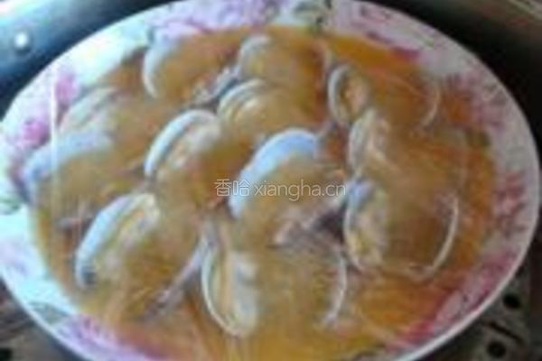 蛤蜊蒸蛋的做法图解4