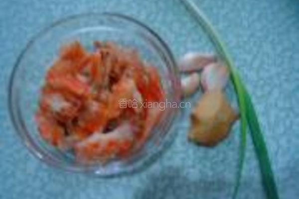 节瓜虾米粉丝煲的做法图解3