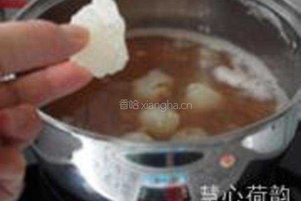 银耳荔枝绿豆爽的做法图解15