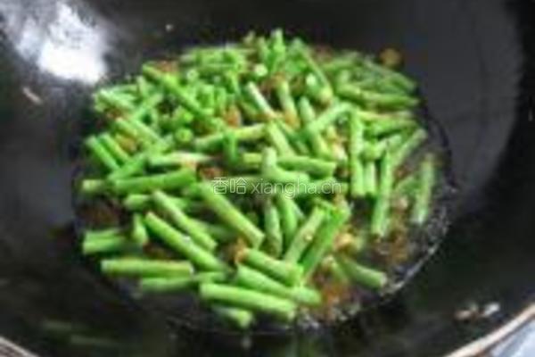 雪菜豇豆的做法图解6