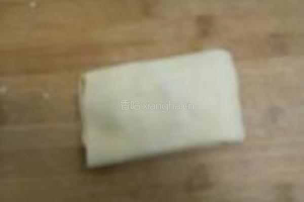 酥香小葱千层饼的做法图解4