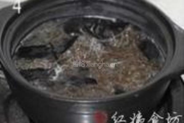 灵芝糯米粥的做法图解4
