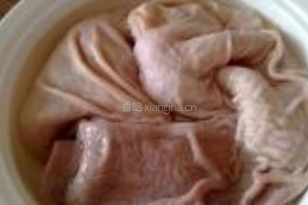 咸菜猪肚汤的做法图解8