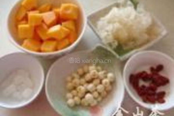 木瓜银耳汤的做法图解3