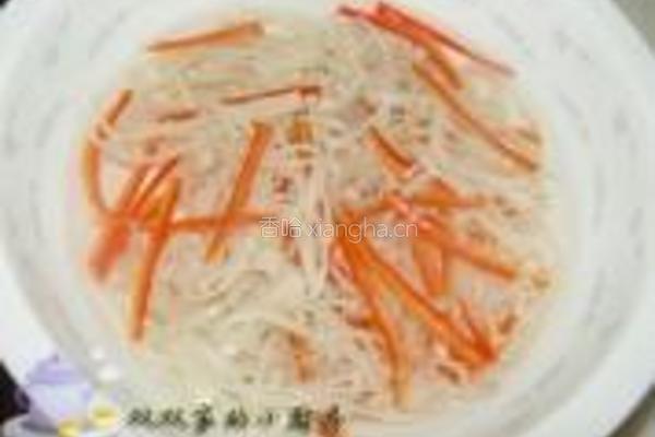 凉拌金针黄瓜的做法图解3