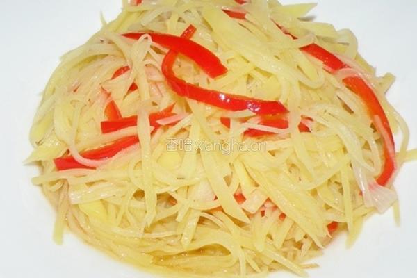 辣椒炒土豆丝