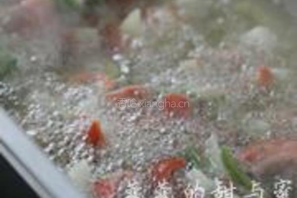 黑胡椒北极虾串的做法图解11