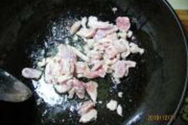 肉焖平菇的做法图解3