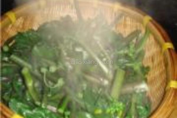 凉拌红菜苔的做法图解5