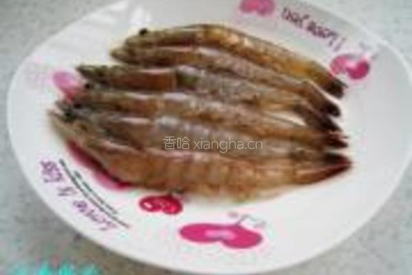姜丝虾的做法图解1