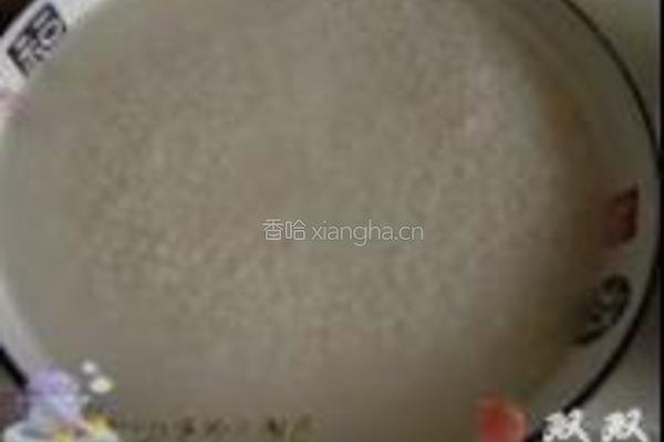 豌豆玉米粽子的做法图解1