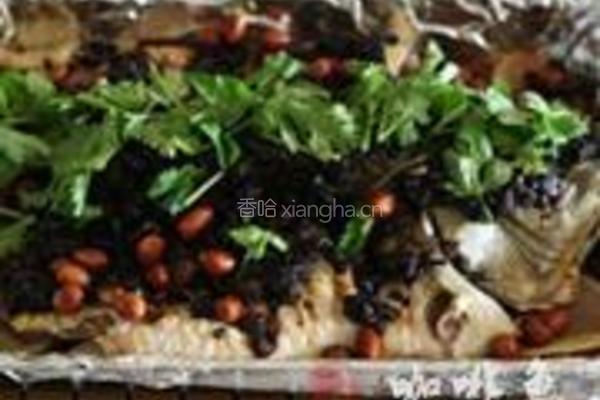 老干妈豆豉烤鱼的做法图解34