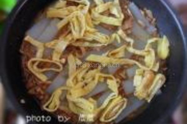 肉末炒凉粉的做法图解10