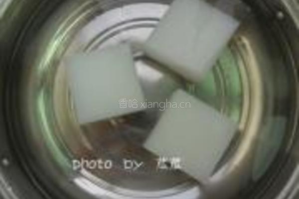 肉末炒凉粉的做法图解2