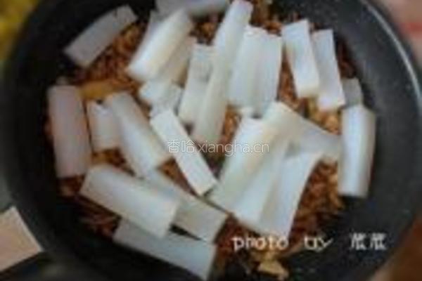 肉末炒凉粉的做法图解8