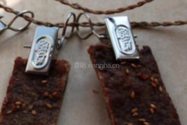 黑胡椒肉脯