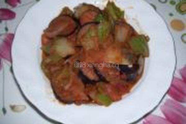 番茄酱炒茄子的做法图解4