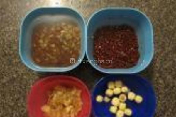 核桃杂粮番薯粥的做法图解1