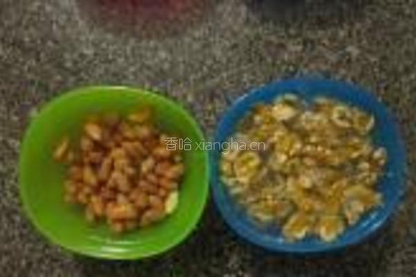 核桃杂粮番薯粥的做法图解2