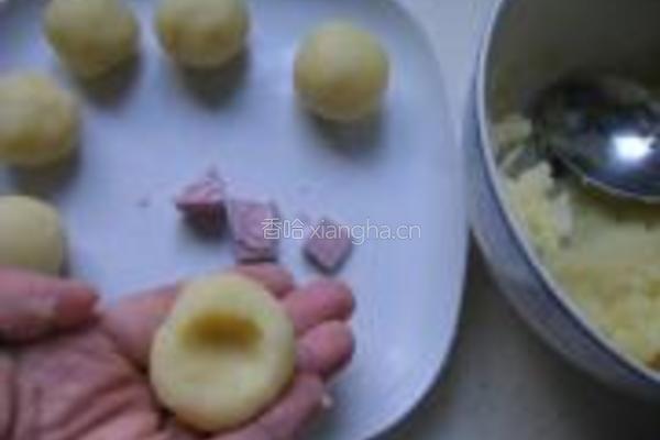 土豆水果拼的做法图解4