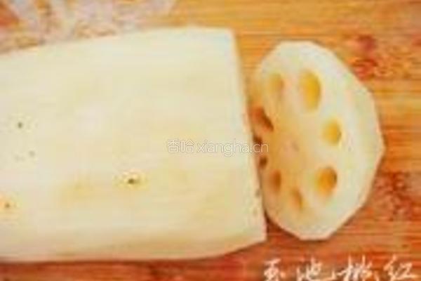 桂花紫米藕的做法图解2