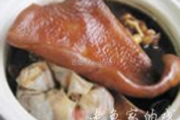 荞菜炒卤猪耳的做法图解3