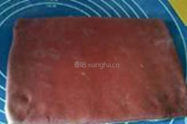 红曲双色馒头的做法图解11