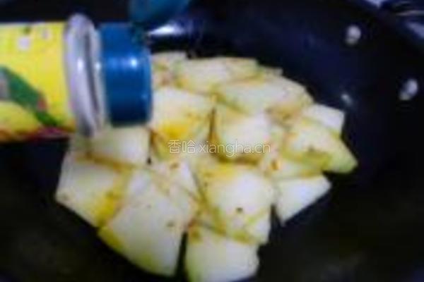 豆瓣酱炒冬瓜的做法图解6