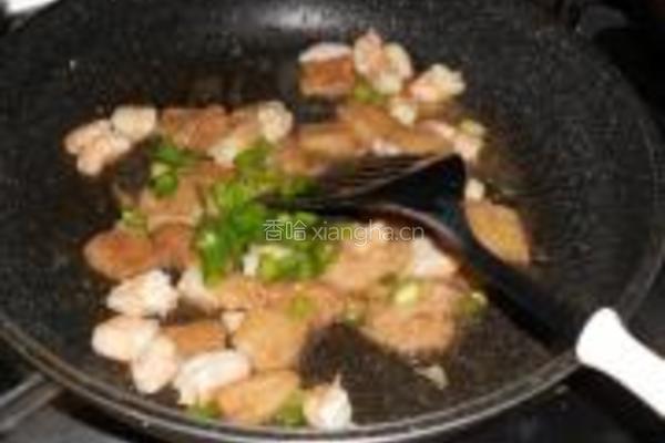 竹荪虾烩玉子豆腐的做法图解11