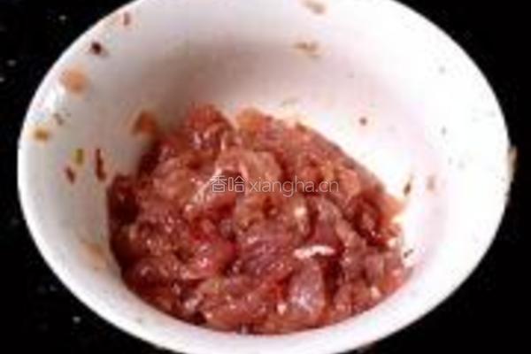 三香肉丝的做法图解3