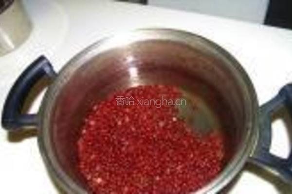 桂花赤豆酒酿元宵的做法图解1