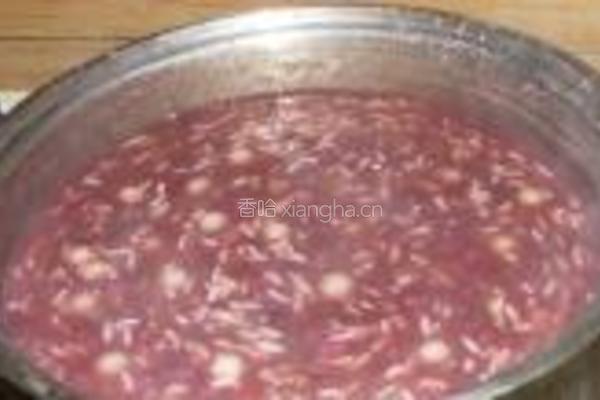 桂花赤豆酒酿元宵的做法图解8
