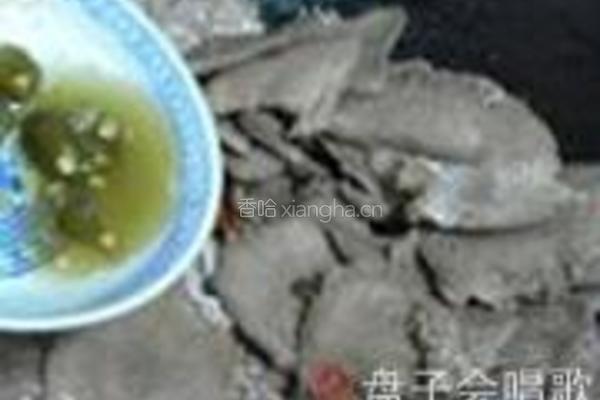 酸辣爆猪舌的做法图解8