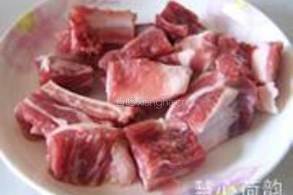 腐乳排骨的做法图解1