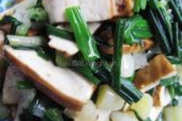 荞头拌香干的做法图解6