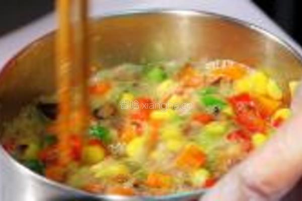 缤纷杂粮煎的做法图解3