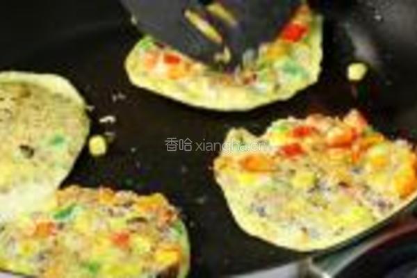 缤纷杂粮煎的做法图解6
