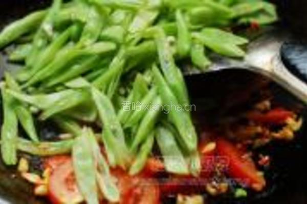 素炒双豆的做法图解11