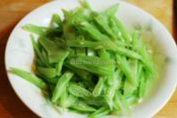 素炒双豆的做法图解6
