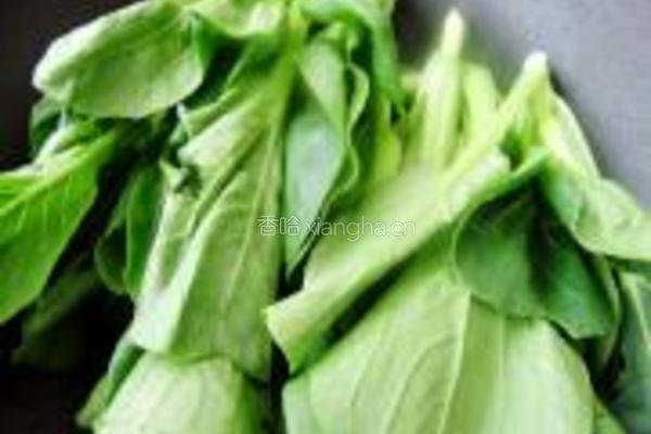 生炒油菜的做法图解3