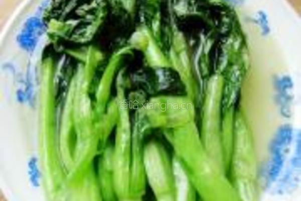 生炒油菜的做法图解6