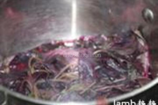 苋菜凉皮的做法图解1