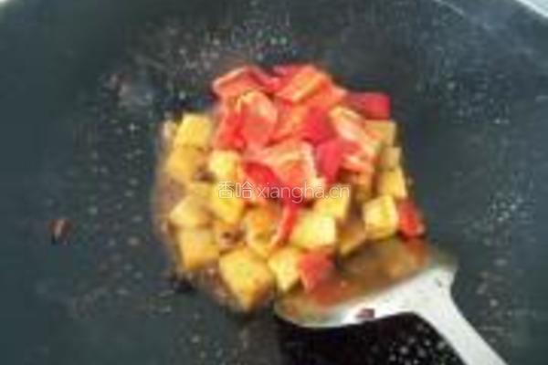 辣炒米豆腐的做法图解5