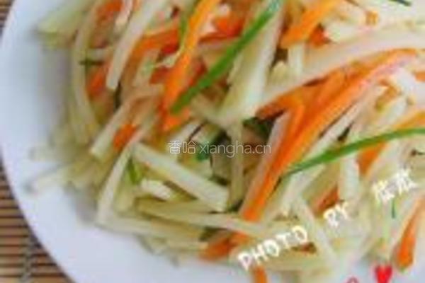 葱油土豆丝的做法图解12