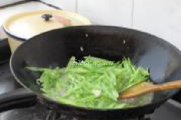蒜蓉芸豆丝烩烤鸭的做法图解6