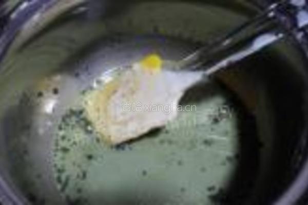 抹茶蜜豆慕斯的做法图解10