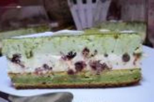 抹茶蜜豆慕斯的做法图解16
